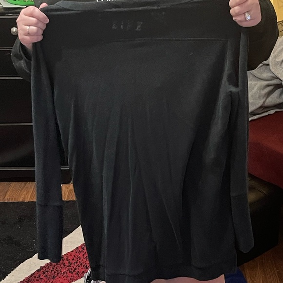 Victoria Secret Angel Sweatshirt Quarter Button - Picture 3 of 4